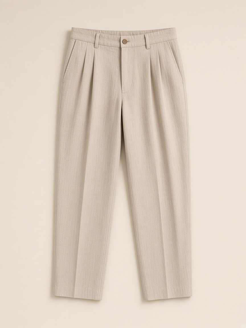 Pleated Trouser 01